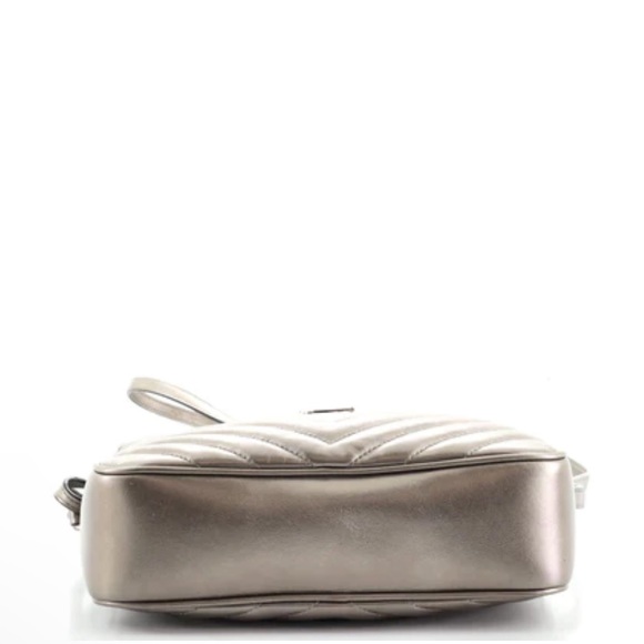 Metallic Bronze Saint Laurent Lou crossbody bag - Picture 3 of 6